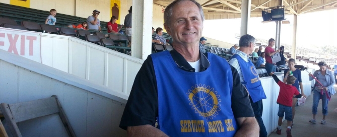 Gary Merrell at the Delaware County Fair on September 21st 2015