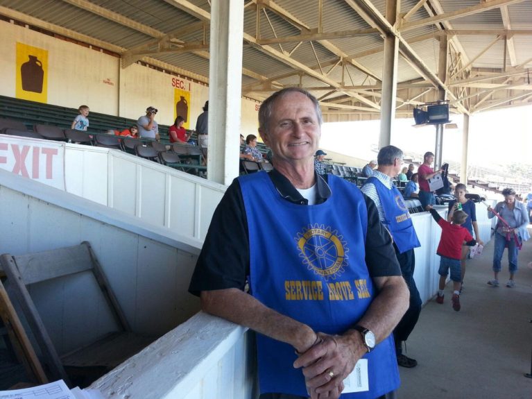 Gary Merrell at the Delaware County Fair on September 21st 2015